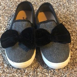 Little girl slip on shoes